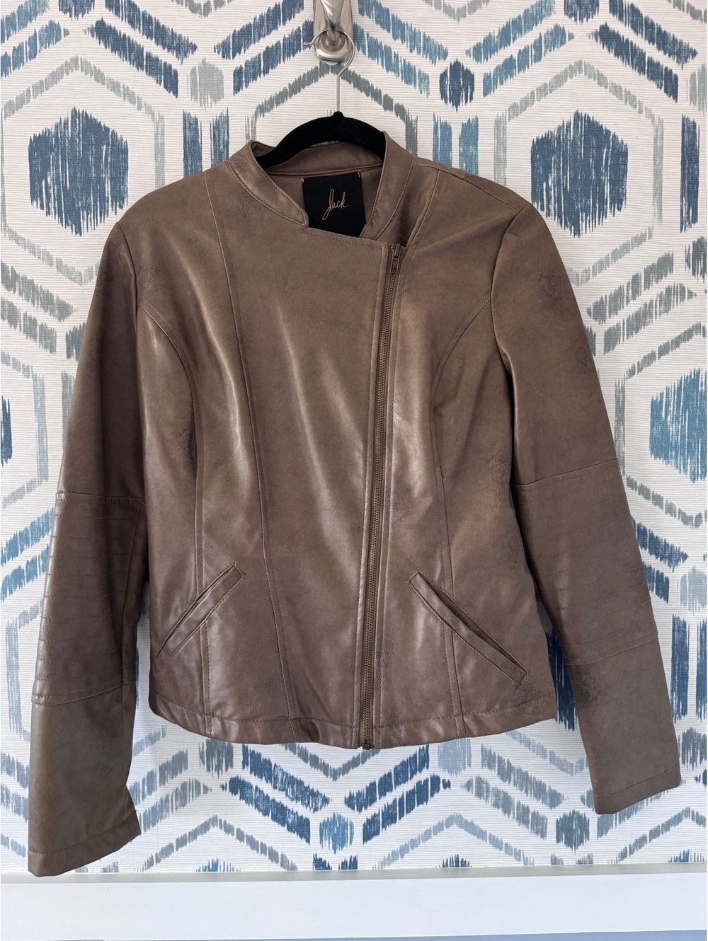 Jack by BB Dakota Brown Leather Jacket